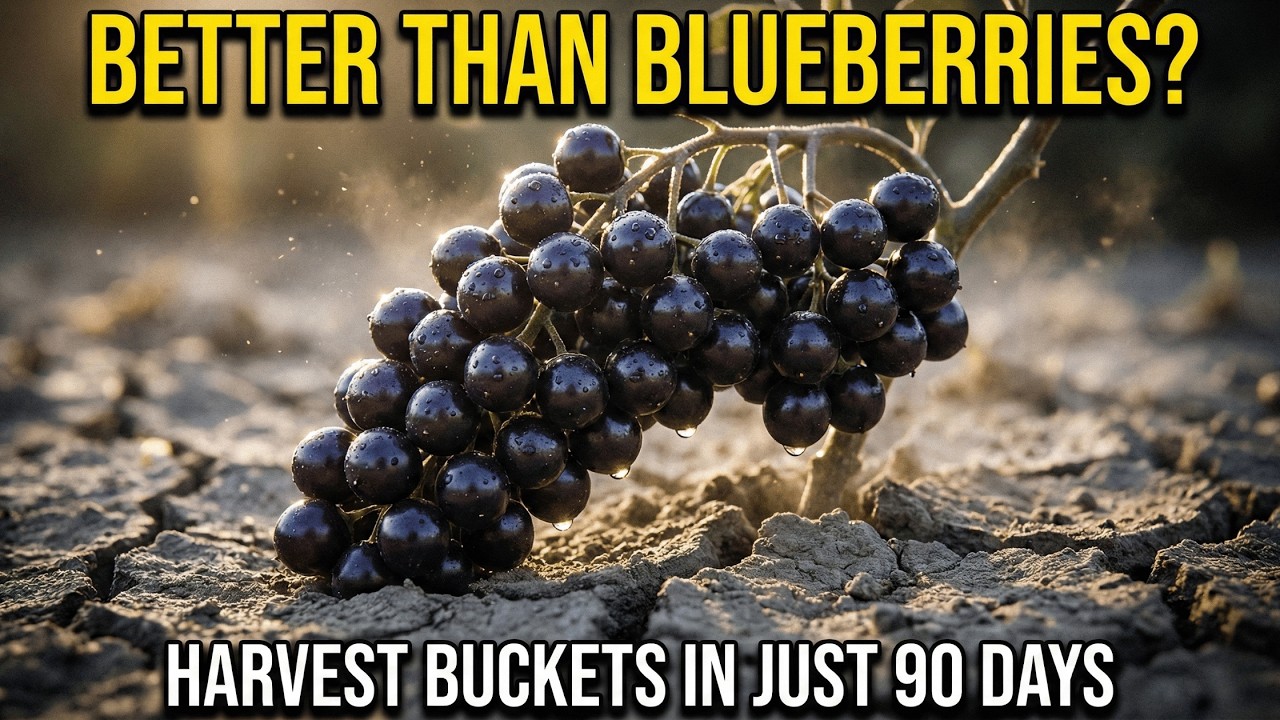 Better Than Blueberries? The 'Imposter' That Yields Buckets In 90 Days.