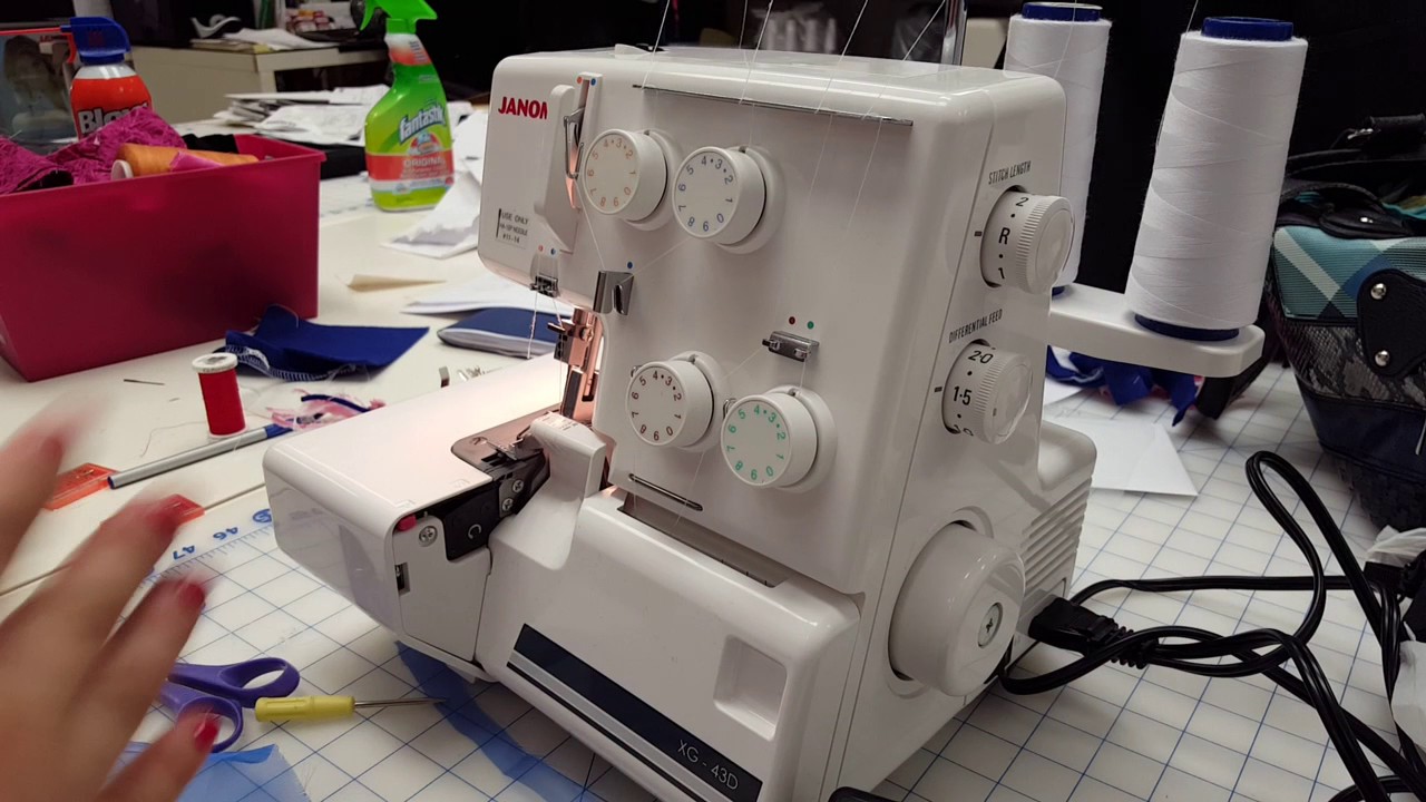 How to use a serger - Differential Feed