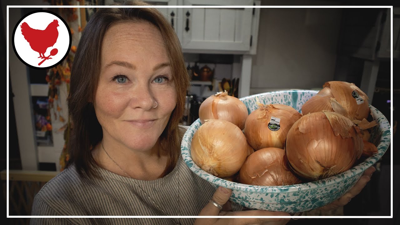Canning French Onion Soup | The Joyful Pantry | Pressure Canning