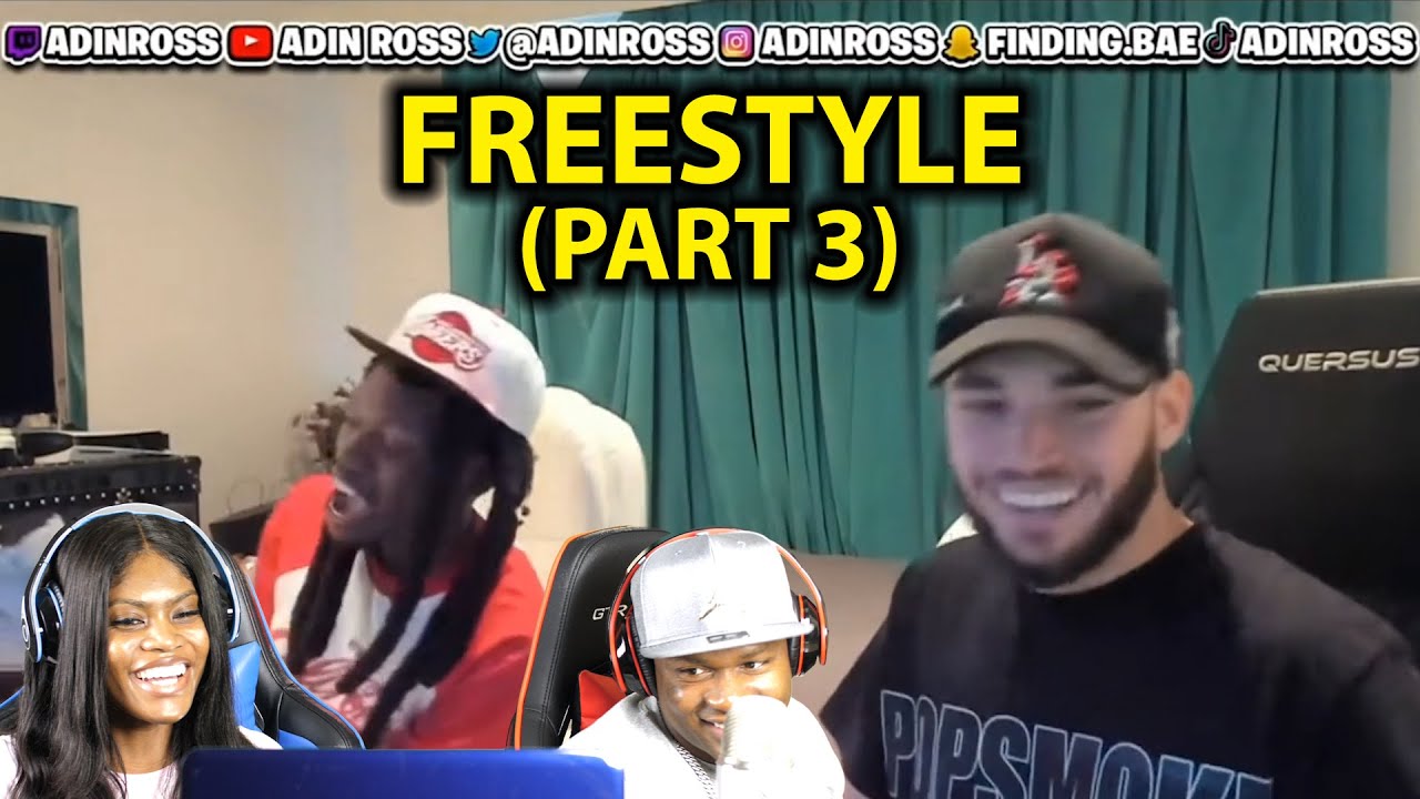 FOOLIO & ADIN TWITCH STREAM (FREESTYLE) (REACTION)