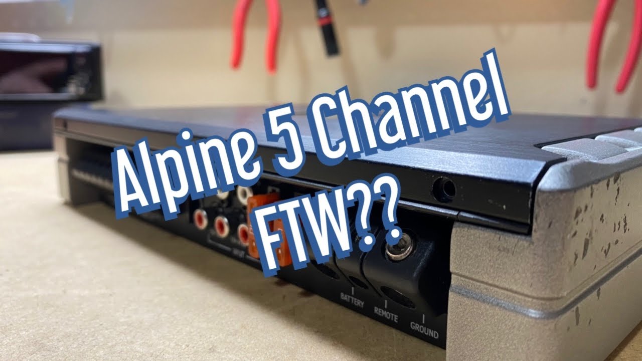 5 Channel Testing Time! Alpine PDR-V75 Amp Review