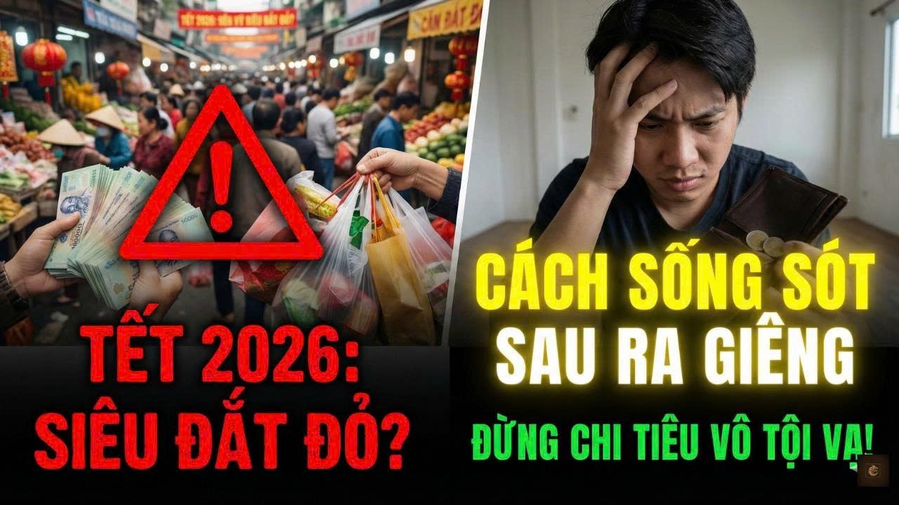 Tết 2026: Siêu Đắt Đỏ? Đừng Chi Tiêu Vô Tội Vạ Nữa, Cách Sống Sót Qua Giai Đoạn Sau Ra Giêng 2026