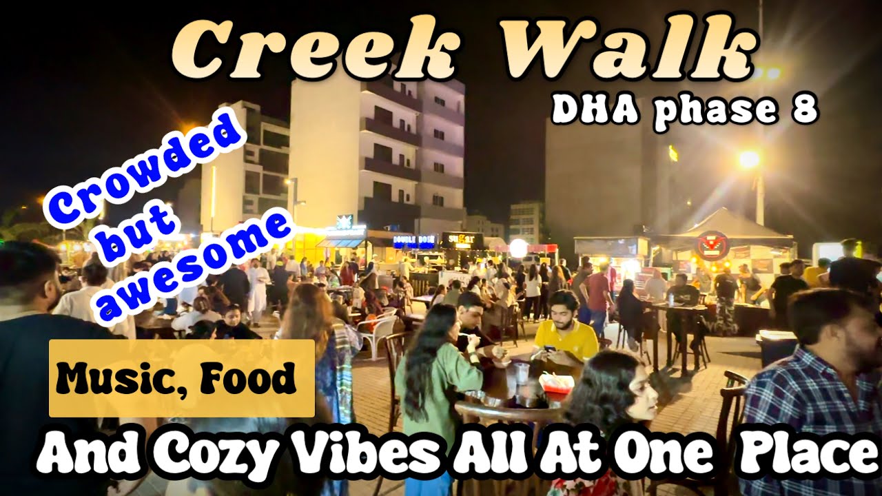 No Seats, Just Eats! Creek Walk Phase 8 Food Street On Sunday | Royal Cuisine Restaurant #food