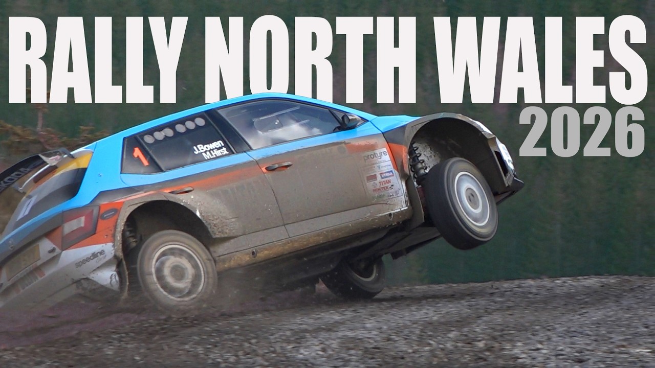 Get Jerky Rally North Wales Crash & Action 2026