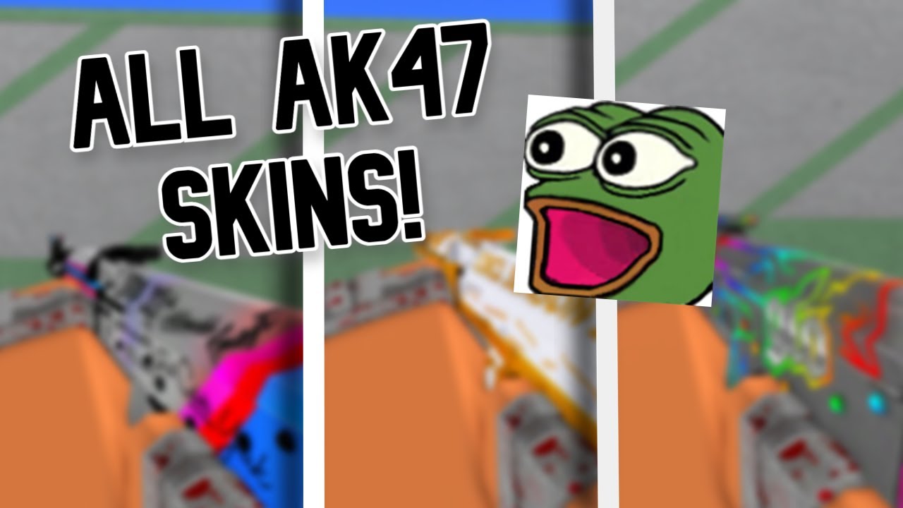 All Ak47 Skins In Counter Blox!