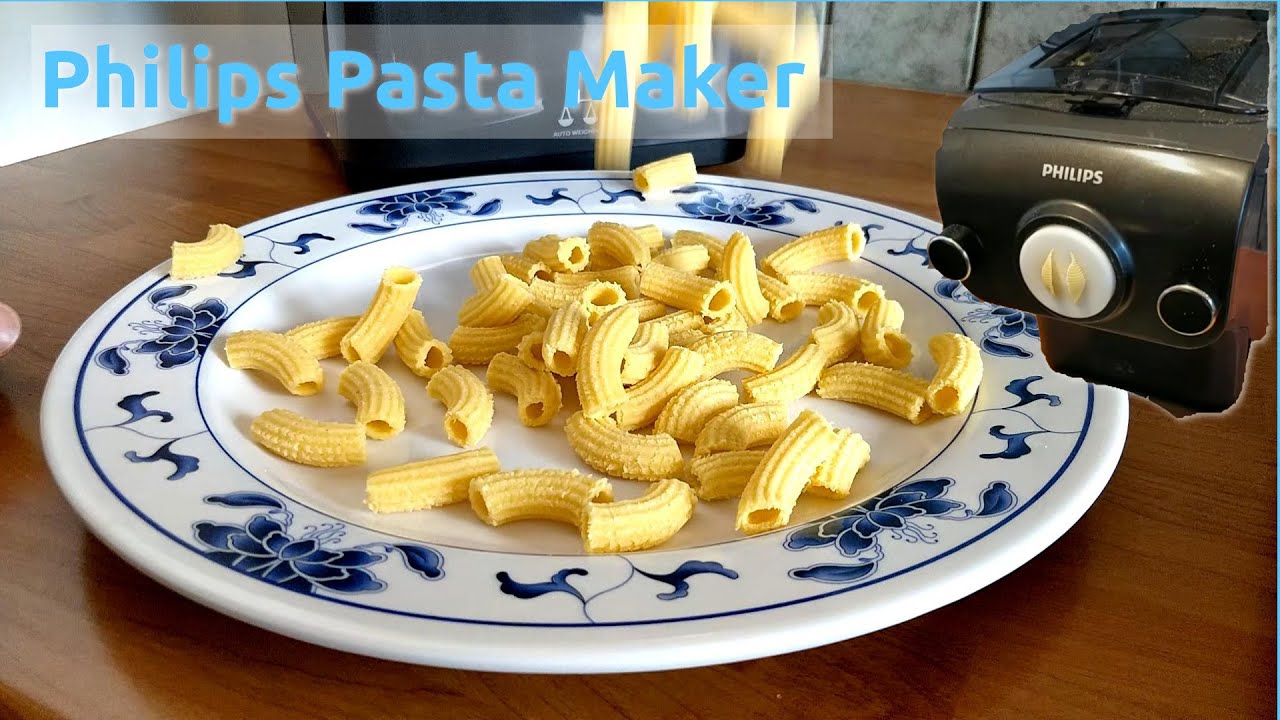 Des pâtes fraîches facilement avec Philips Pasta Maker
