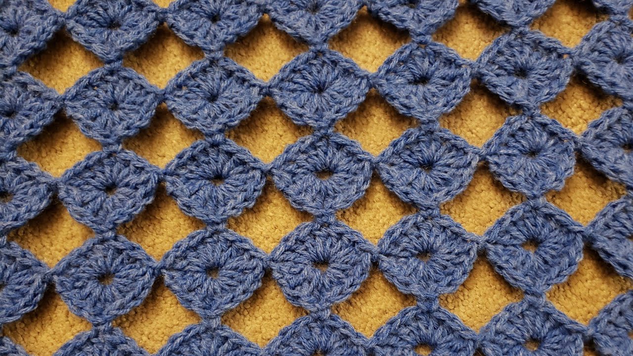 The Button Motif - Continuous & Join As You Go - Crochet Tutorial!
