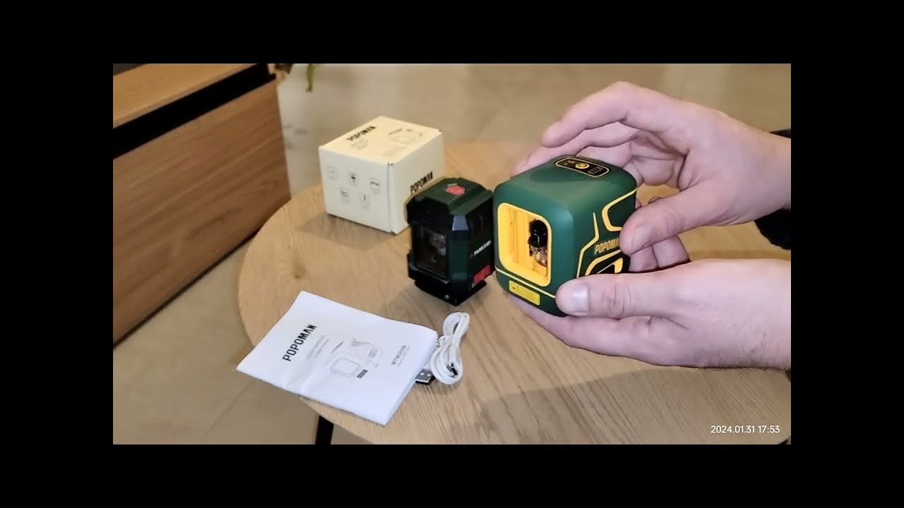 Laser verde Popoman VS laser rosso Parkside
