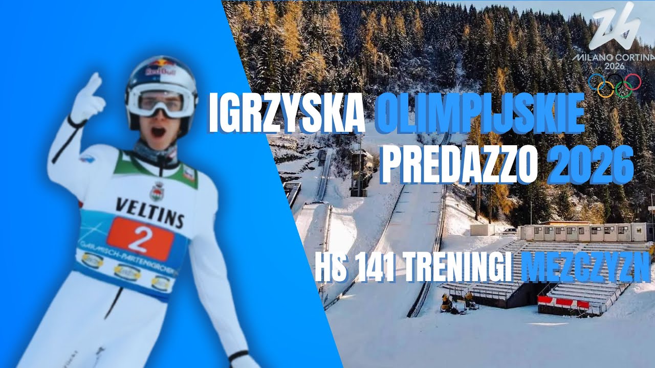 IO Predazzo 🇮🇹 2026 w skokach narciarskich - HS 141 treningi mężczyzn