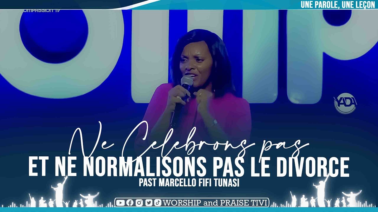 PAST FIFI TUNASI | NE CELEBRONS PAS ET NE NORMALISONS PAS LE DIVORCE | LE MARIAGE N'EST PAS UN JEU