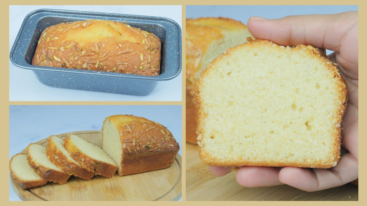 1 Egg Vanilla Pound Cake Recipe | Vanilla Pound Cake Recipe With One  Egg