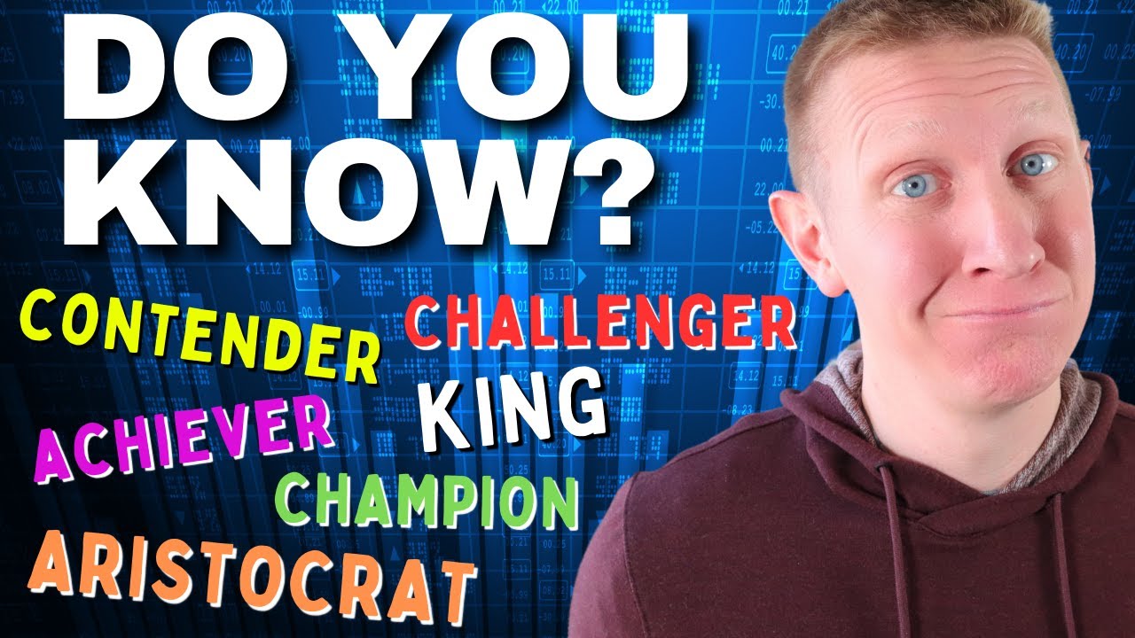 Which Dividend Stocks Should You Invest In? || Aristocrats, Challengers & More