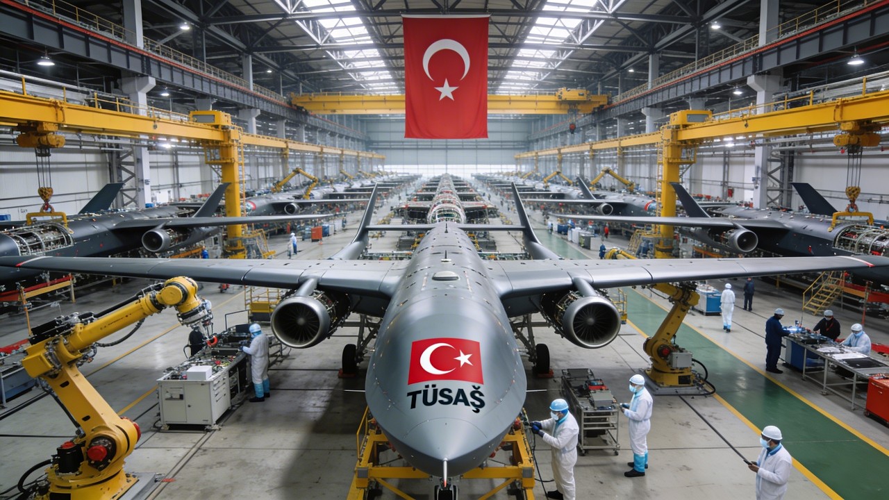 Inside the TAI Aksungur Factory: Assembling the Twin-Engine Submarine Hunter 🇹🇷