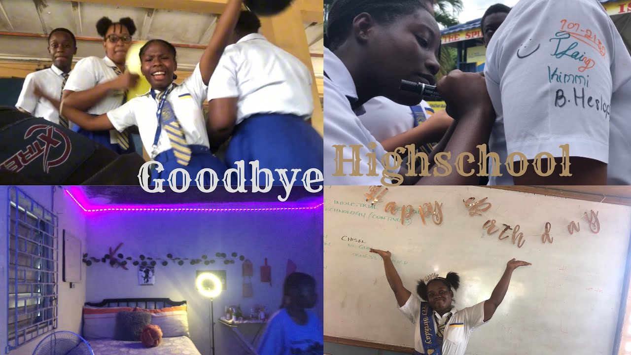 My Last Day of Highschool 😂🇯🇲//vlog+advice +party🥳