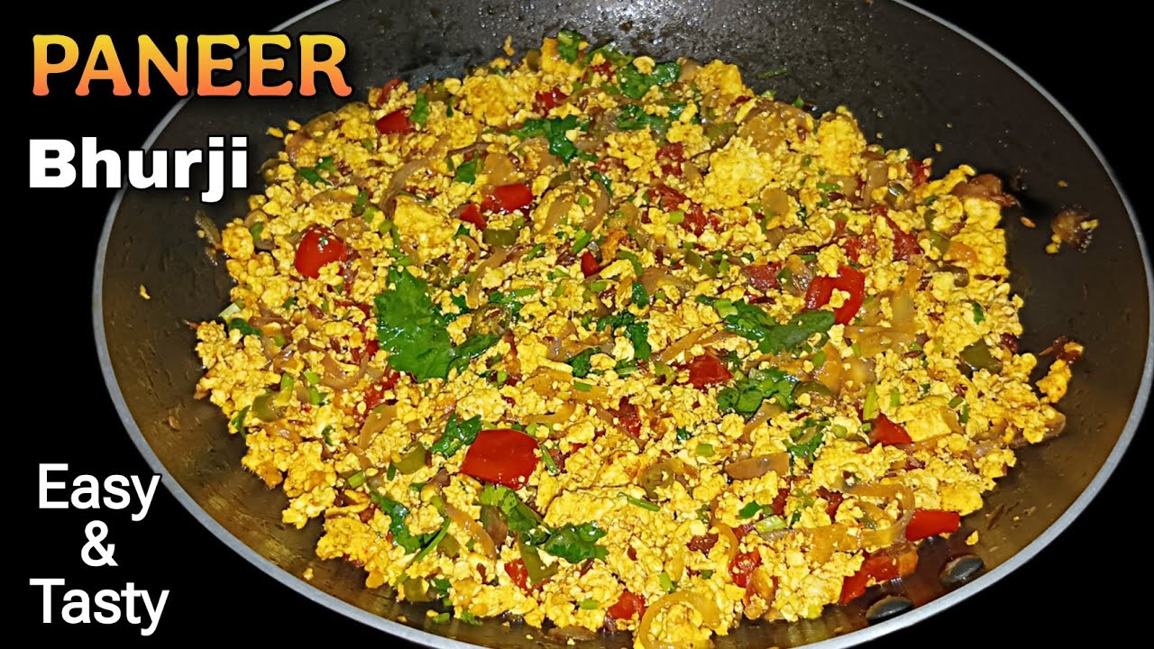 Paneer Bhurji Dhaba Style | Paneer Bhurji Kaise Banaen | Easy & Tasty Paneer Bhurji Recipe