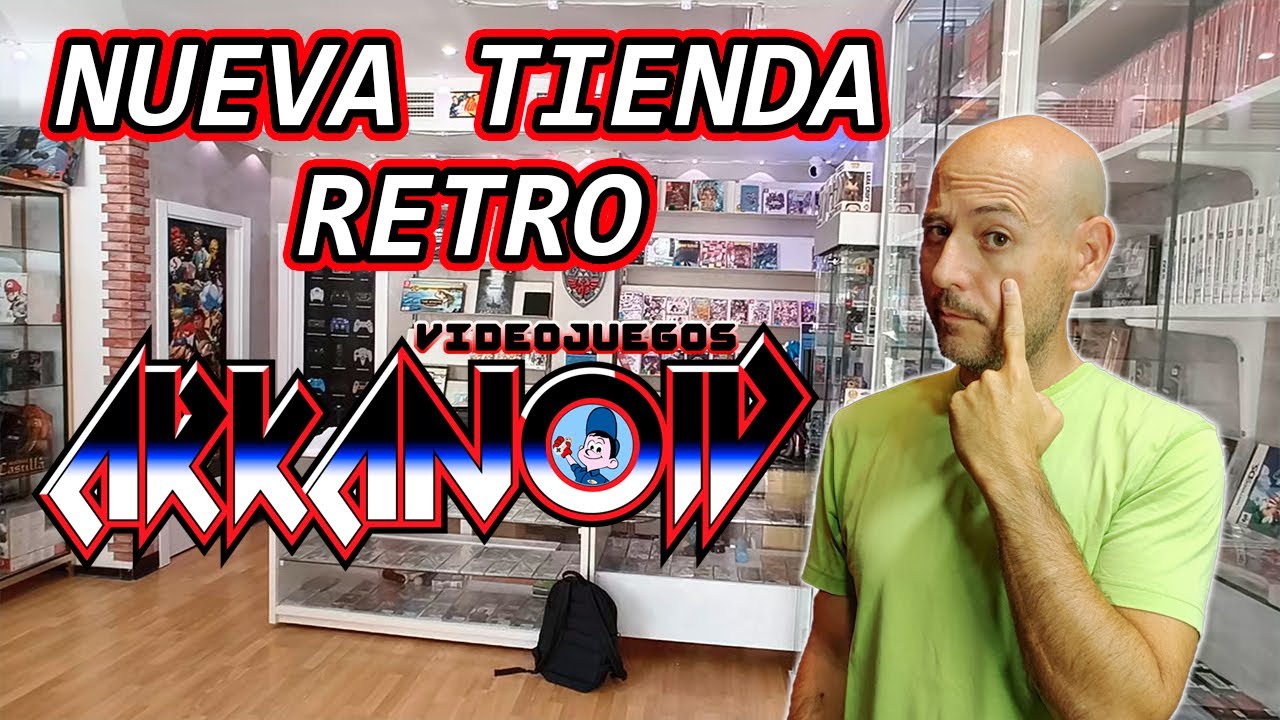 Visitamos NUEVA tienda de VIDEOJUEGOS RETRO en SEVILLA