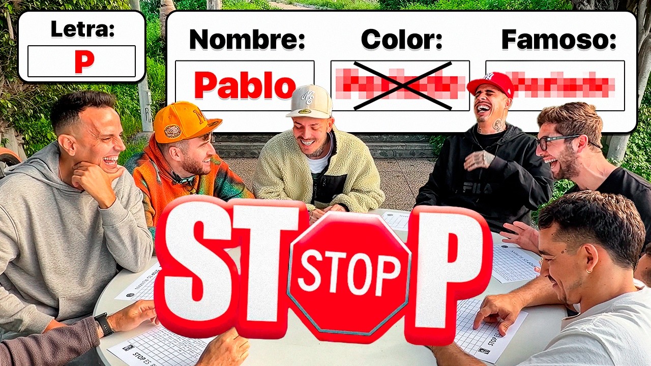 Jugamos al STOP De Toda La Vida 😂