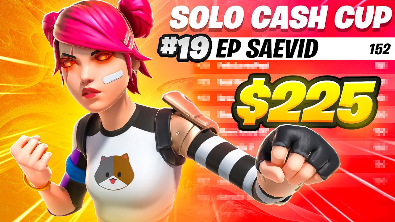 FINALLY placing in EU (Solo Cash Cup) - Saevid