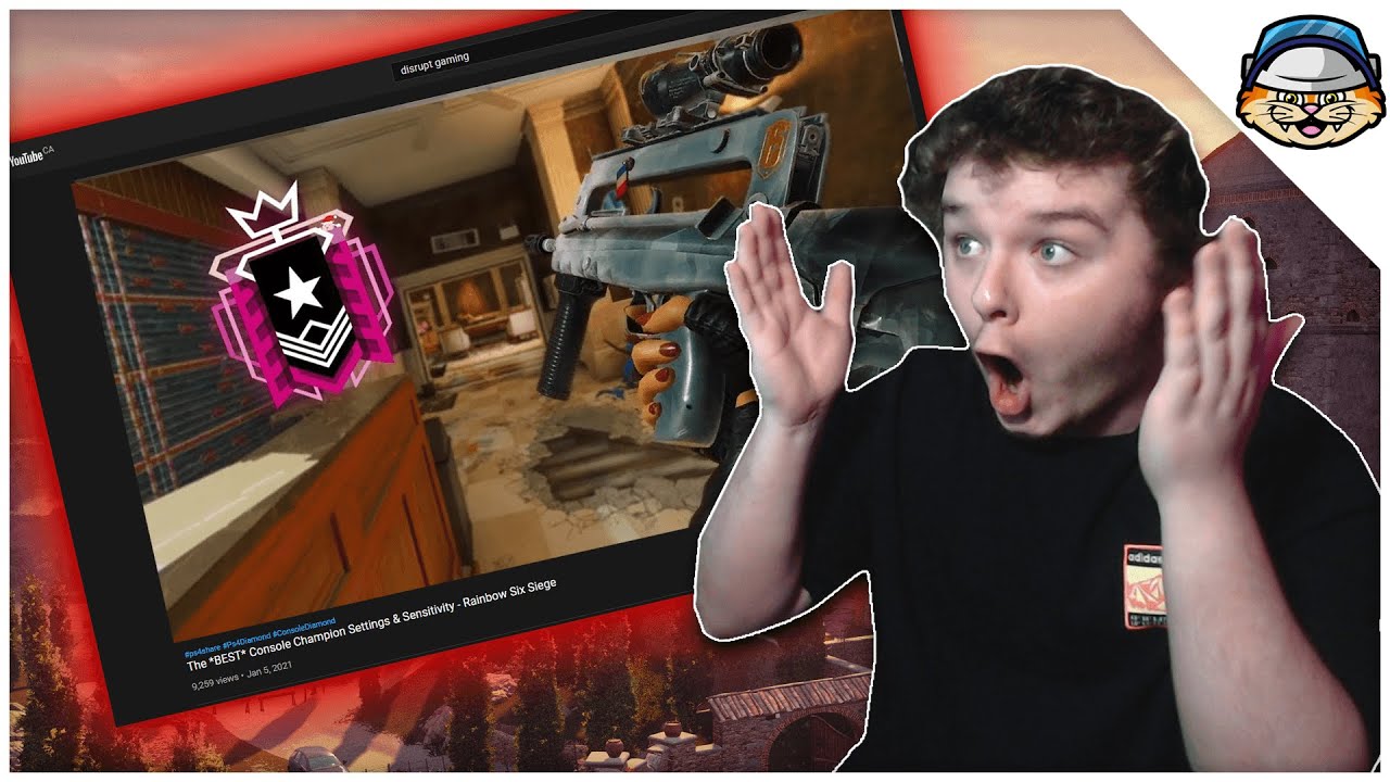 REACTING TO The *BEST* Console Champion - RAINBOW SIX SIEGE