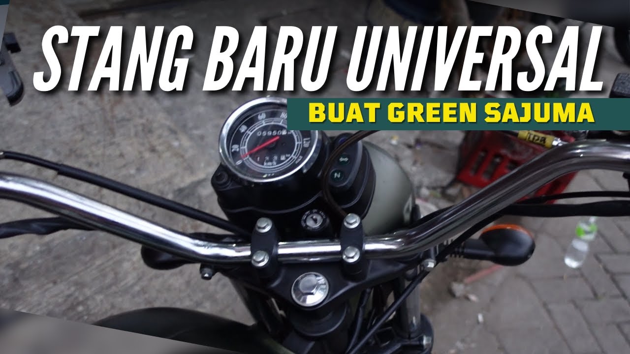 W175 SERIES #9 : GANTI STANG BARU