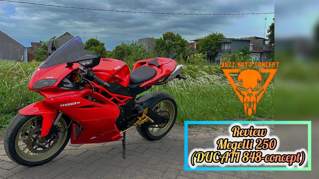 Review…. Minerva megelli 250 ( ducati 848- concept)