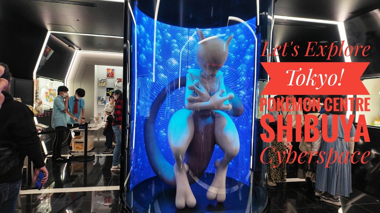 Let's Explore Tokyo! Tokyo Pokémon Centre Shibuya - Which one is your favourite?
