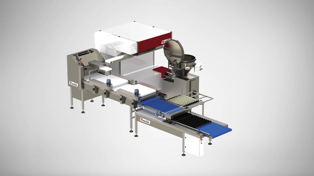 Production de baguettes et petits pains | Ligne automatique FlexiLine 1.8