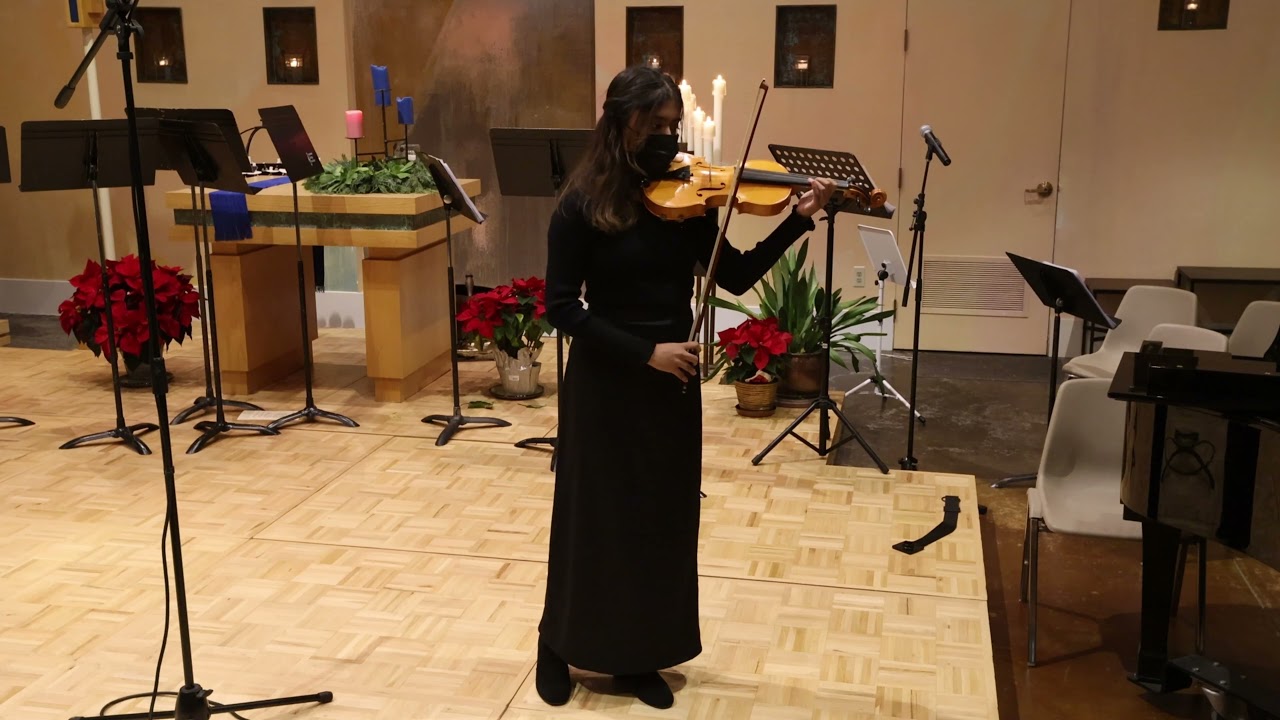 Concerto for Violin No  1 in g minor Op  26, 2nd mvt, Adagio, Anushka Bora