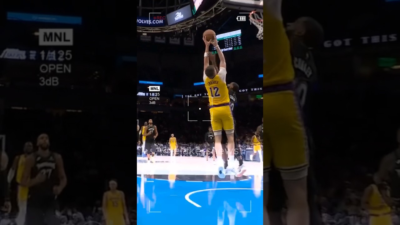 This is Jake Laravia's game #nba #lakers #basketball #nbahighlights #fyp
