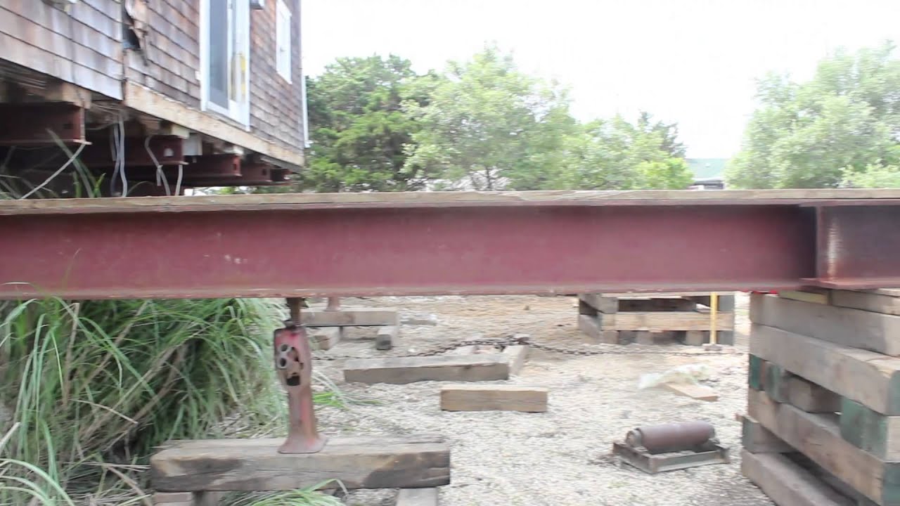 House Raising in Mantoloking NJ with Baine Contracting Inc.