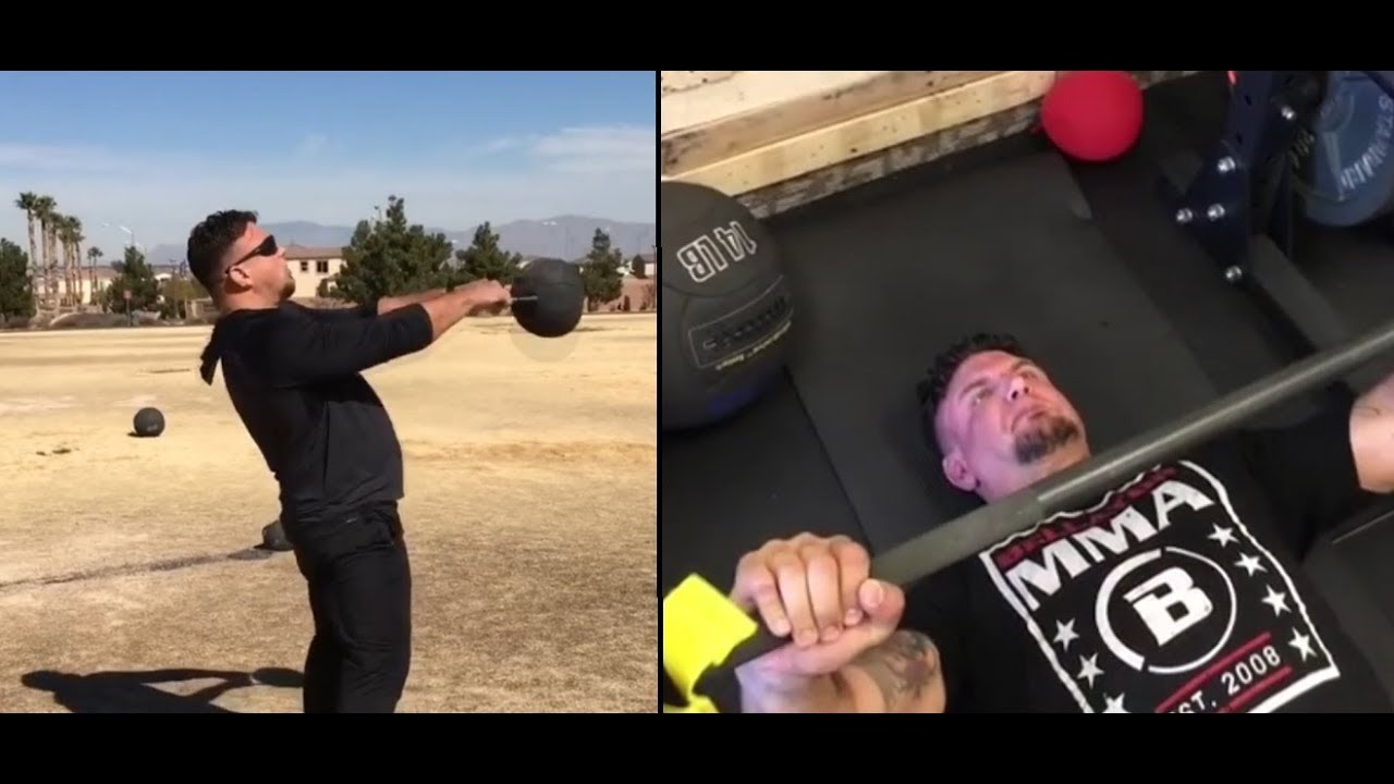 Frank Mir training for fight against Fedor Emelianenko | Training World