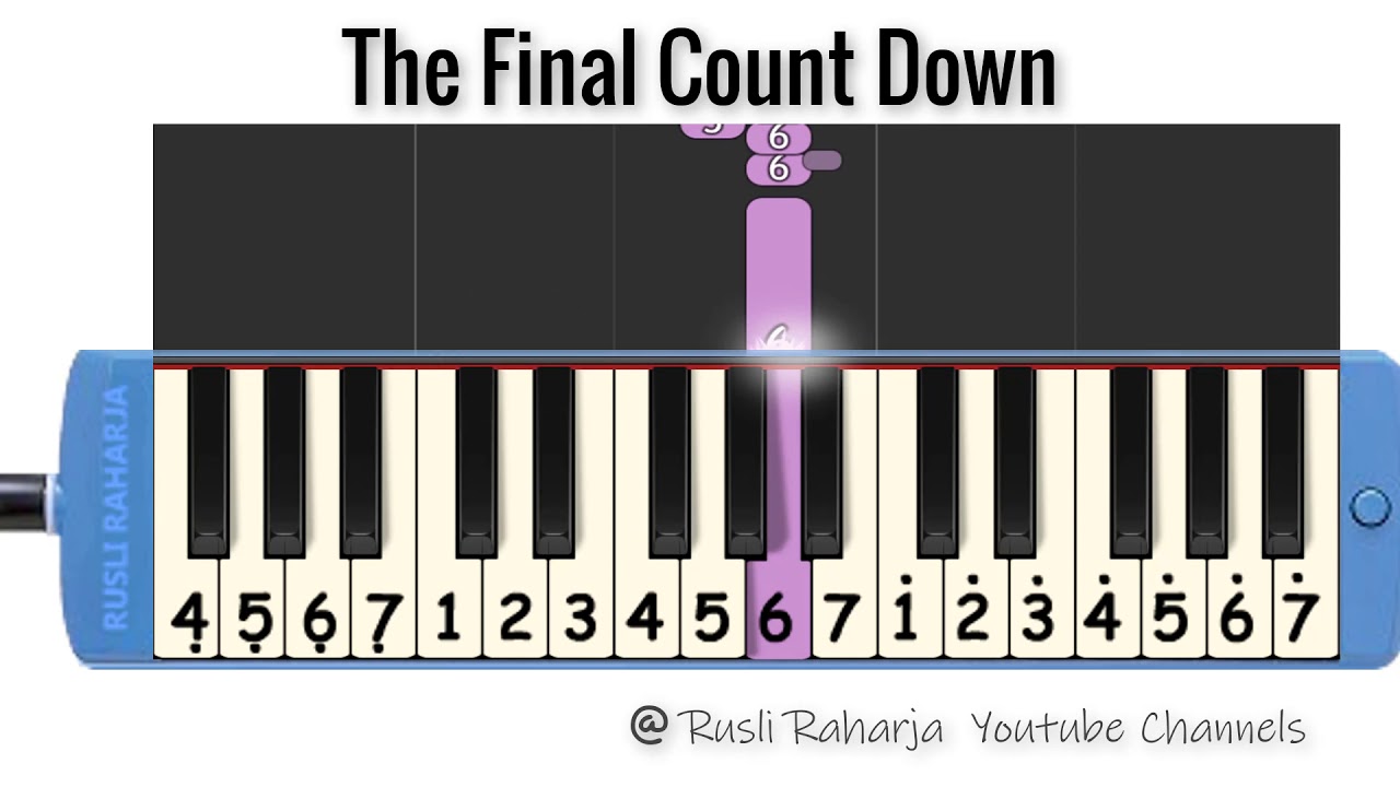 Final Count Down not pianika