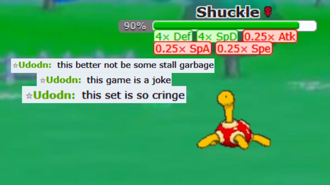 THE SALT KING SHUCKLE IS BACK | POKEMON SHOWDOWN SALT.