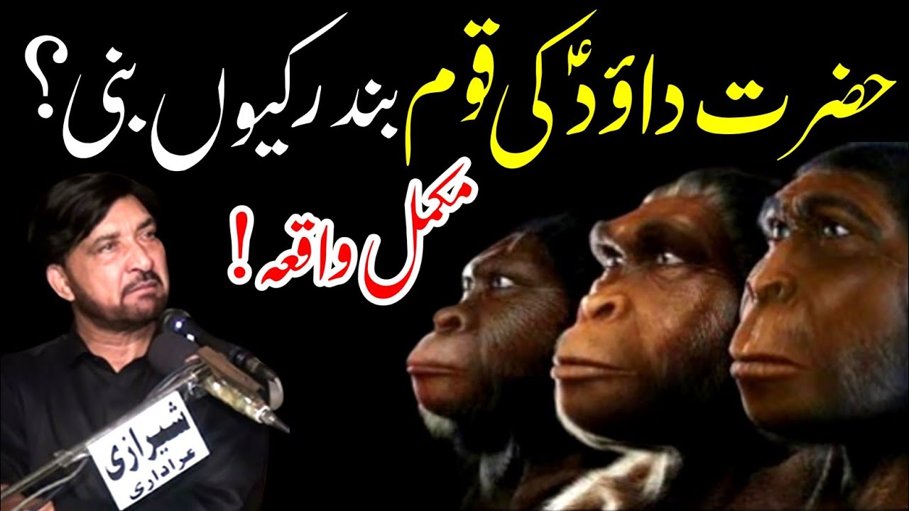 Hazrat Dawood a.s Ki Ummat Bandar Kyo Bani | Allama Ali Nasir Talhara 2022 | Waqia