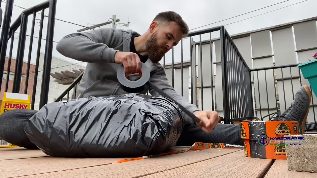 DIY sandbag or odd object bag