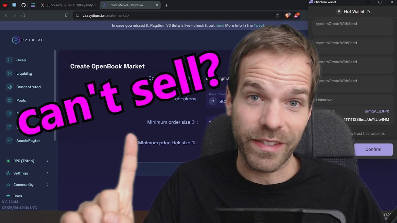 How to unfreeze your Tokens [Solana Tutorial] - May 26th '24