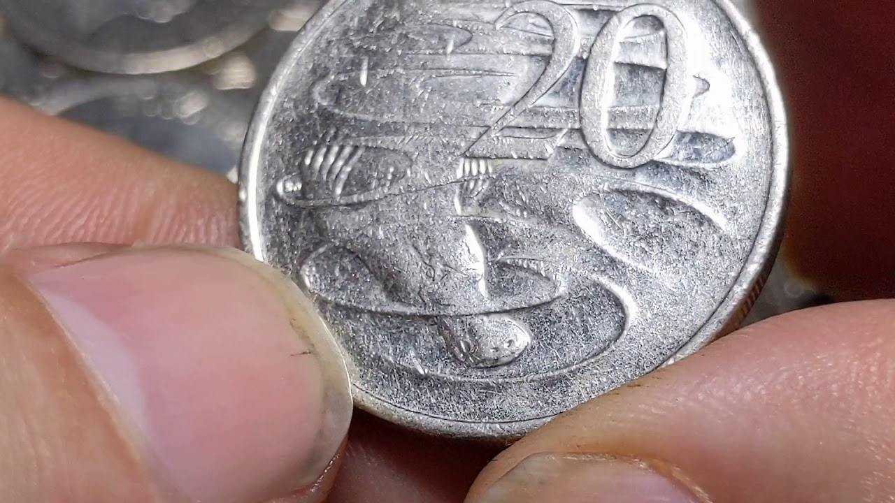 Australian Coins - 2008 Wave Gap 20 Cent Coin