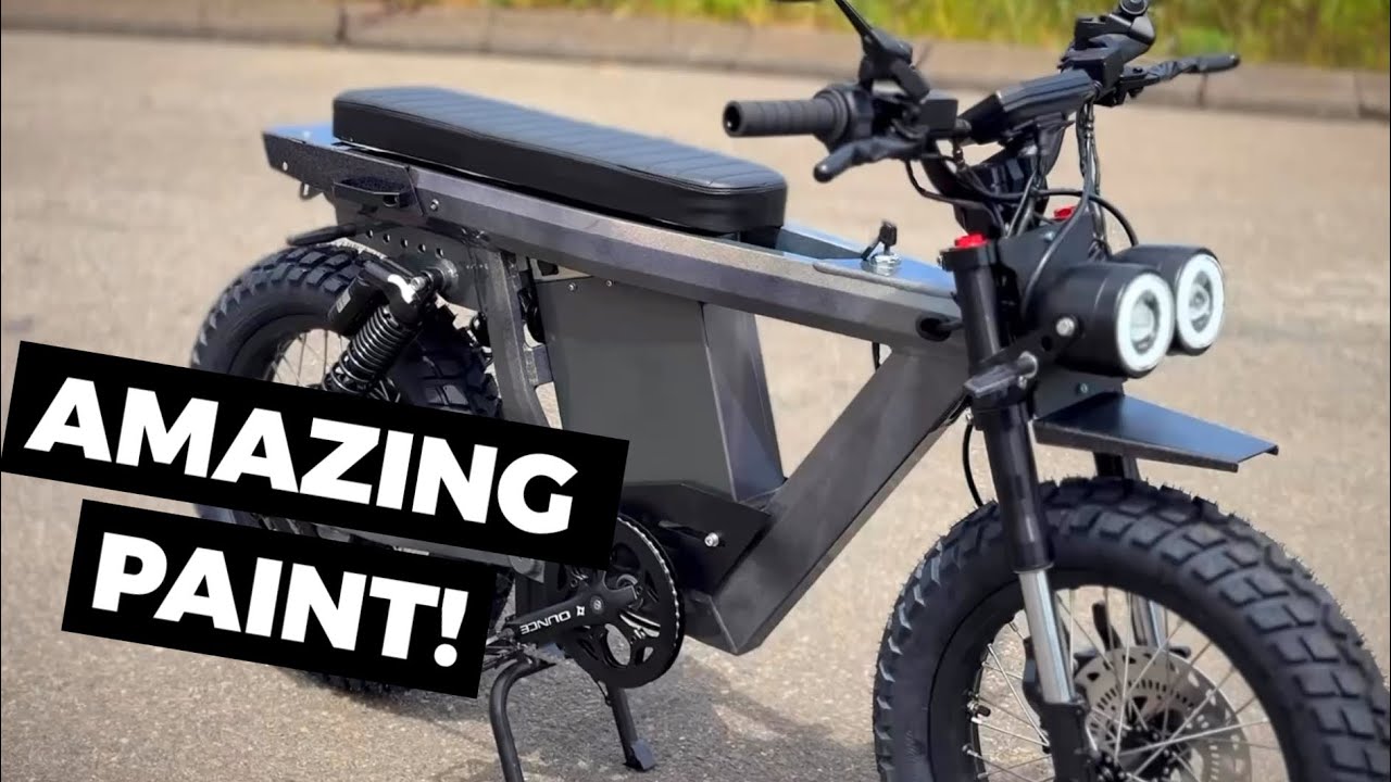 Custom Brute eBike using Prismatic Universe Powder Coat: Spark Cycleworks 