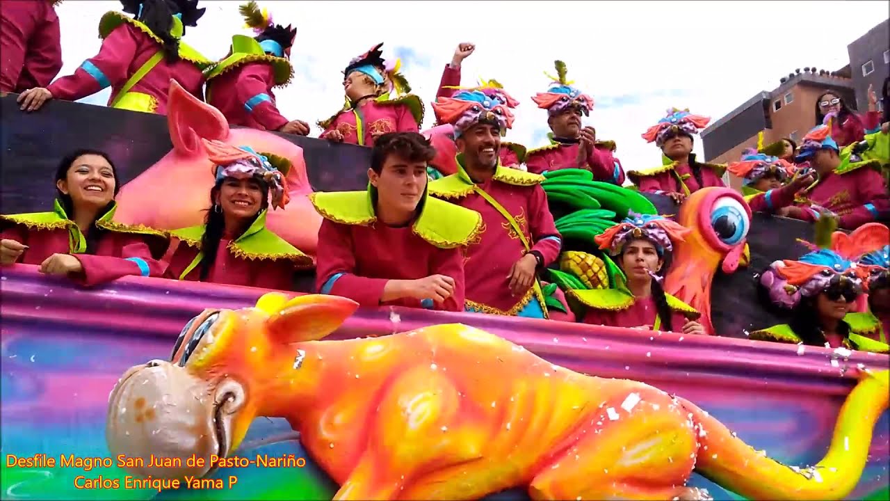 Moto g 4 play Desfile Magno San Juan de Pasto 2017 CARROZAS