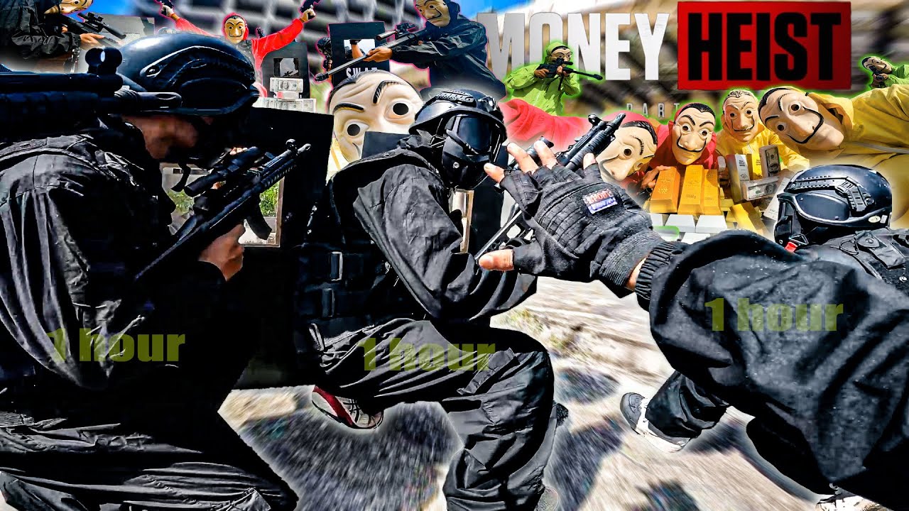 PARKOUR MONEY HEIST vs POLICE || Action Story 6.0  ( bella ciao remix )