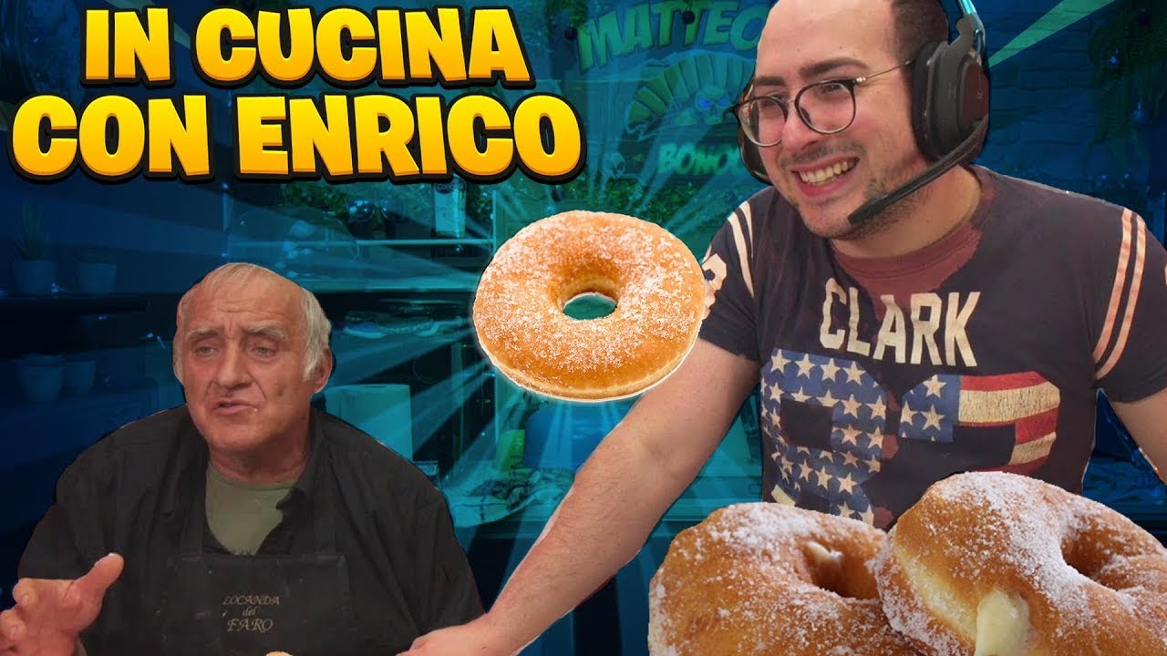 Ciambelle alla Crema con Enrico   In Cucina con MatteoHS