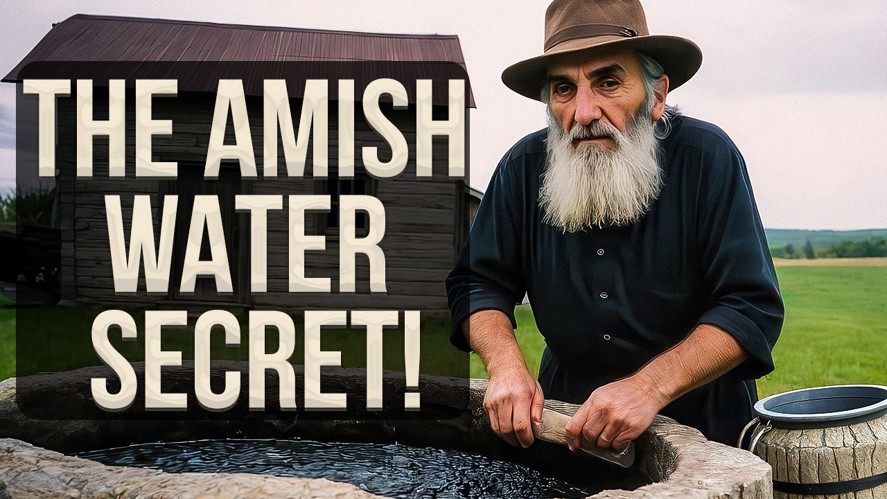 How Amish Get Clean, Drinkable Water Without Modern Systems