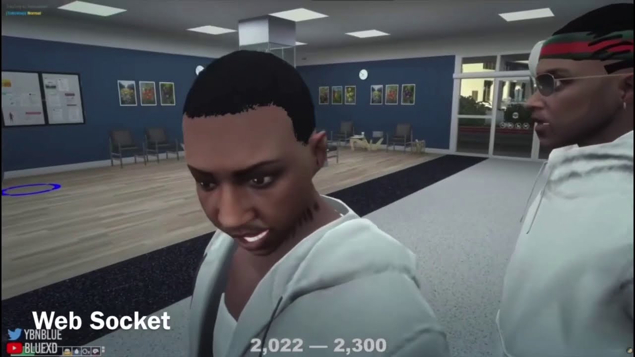 GTA RP | YBNBLUE SIMPS OVER JILLY! 😂 *VERY FUNNY* YBN LOS SCANDALOUS