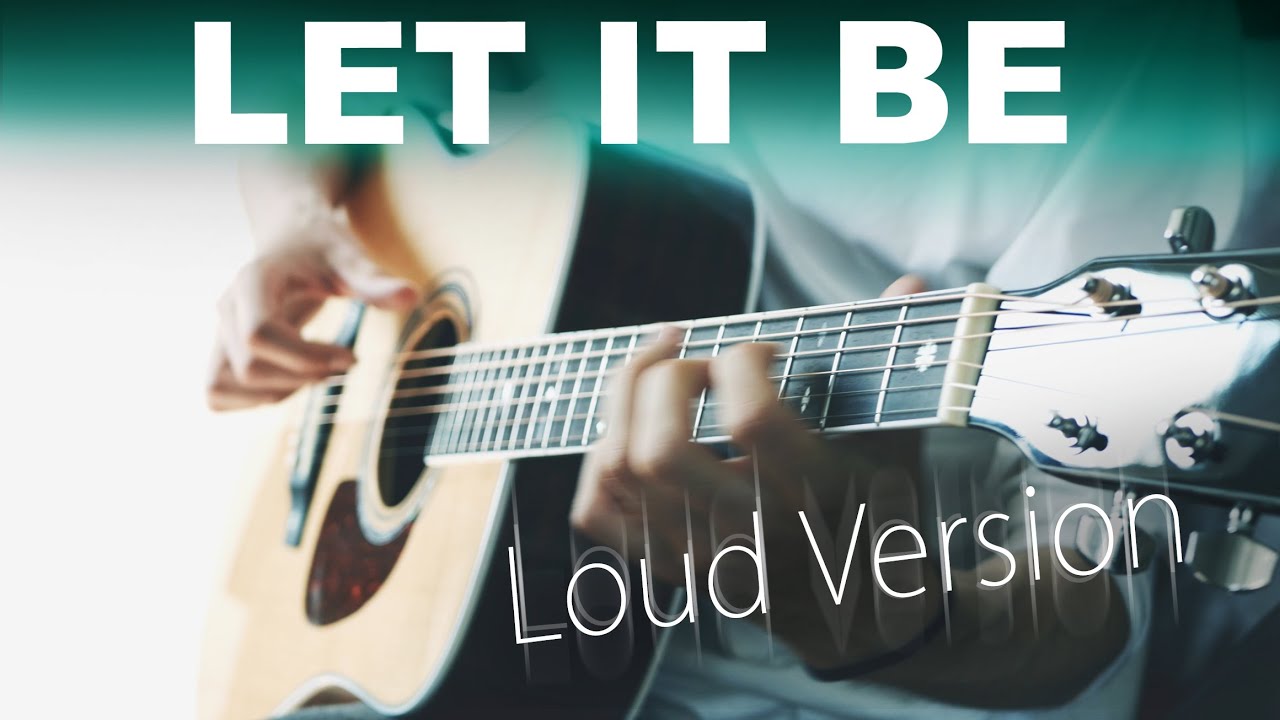 The Beatles - Let it be⎪Кавер на гитаре (фингерстайл версия)