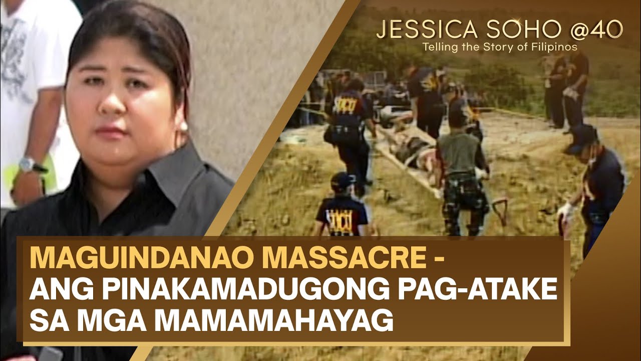 Maguindanao Massacre - Ang pinakamadugong pag-atake sa mga mamamahayag | Jessica Soho @40