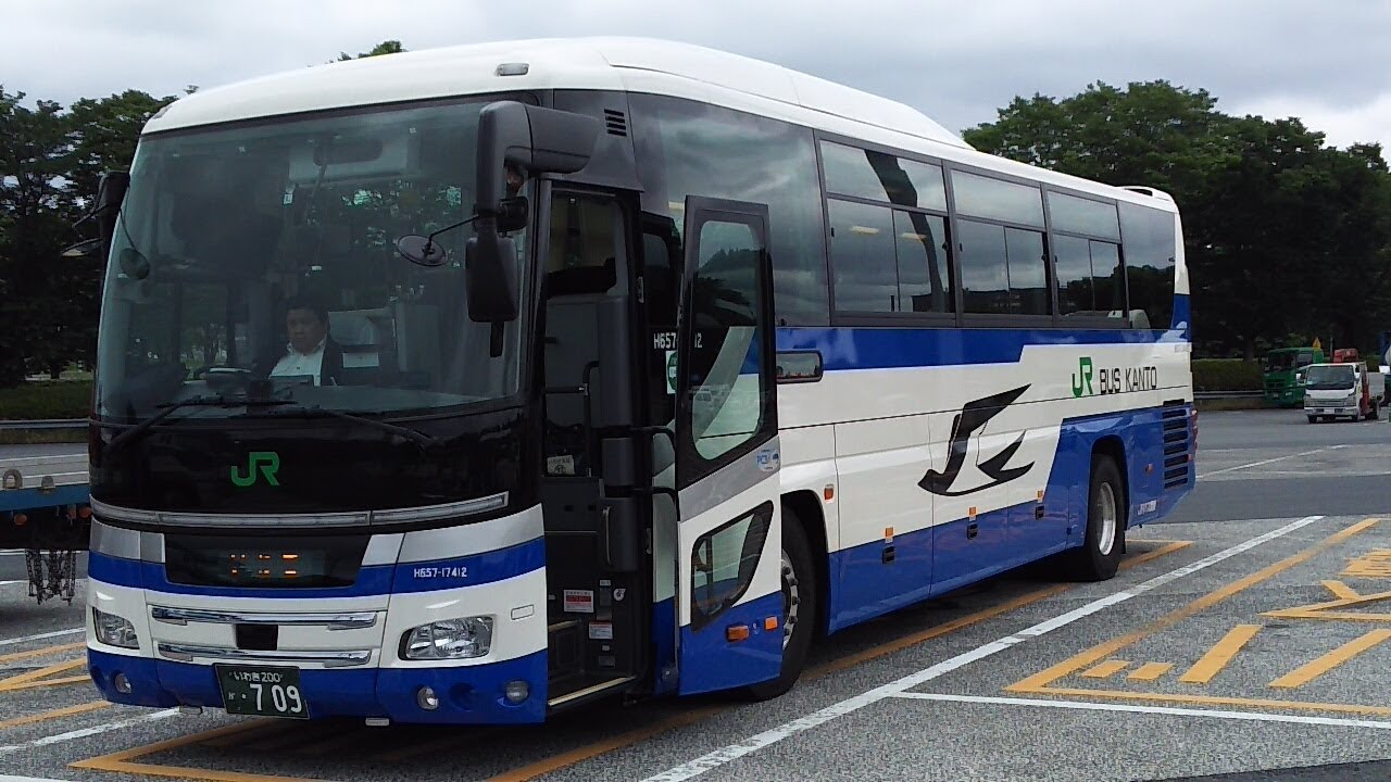 【JRバス関東】高速バス いわき11号　東京駅～いわき駅　乗車記録　180616【パウダールームトイレ付車両】