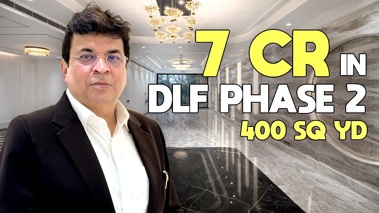 Inside a Stunning 400 Sq Yd Builder Floor in DLF Phase 2 Gurgaon | Full House Tour