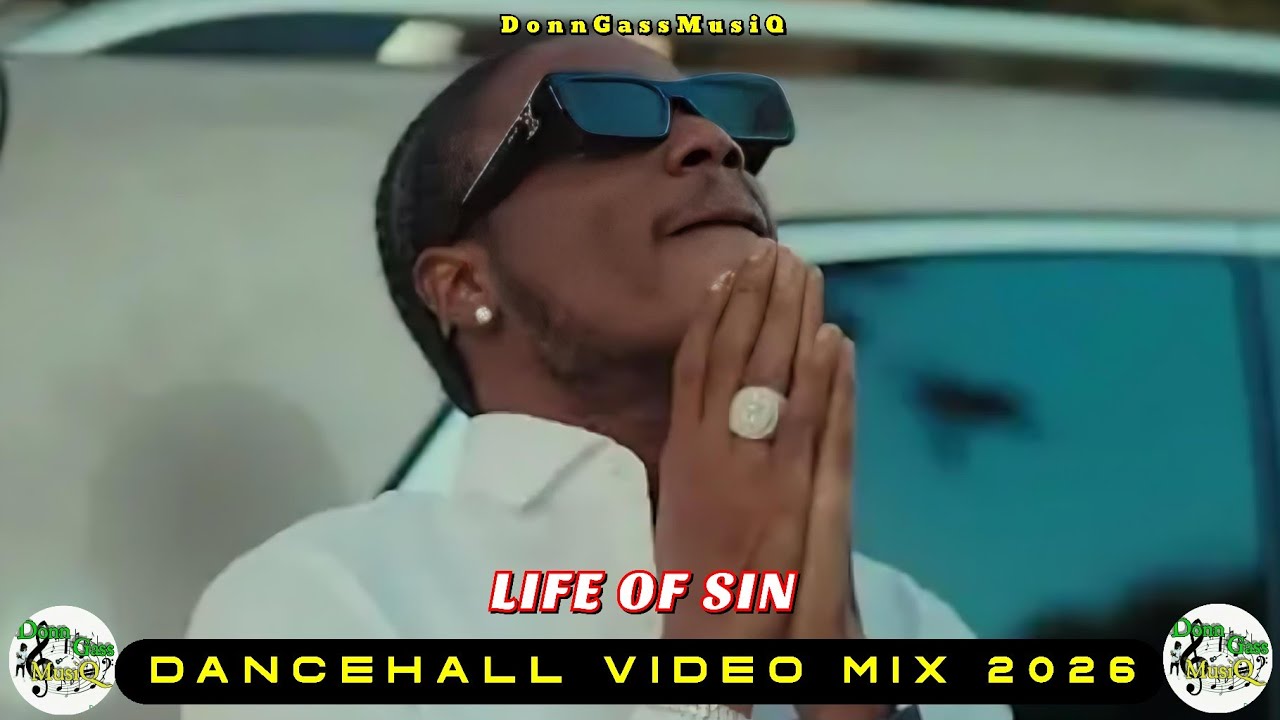 Dancehall Mix 2026 Video: LIFE OF SIN - Masicka,Alkaline,WYFL RIDDIM MIX|VybzKartel,Mavado