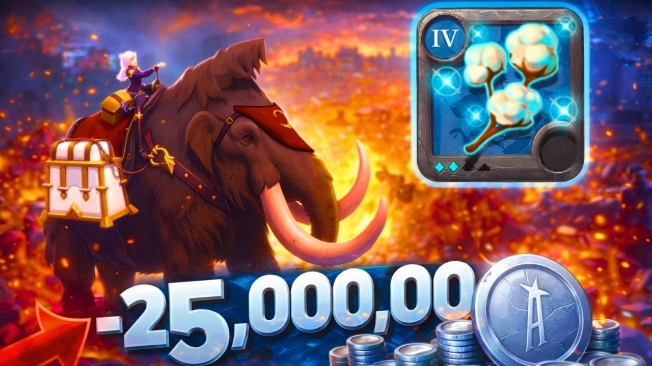 КУПИЛ МАМОНТА И СРАЗУ В ПЛЮС😳 Albion Online