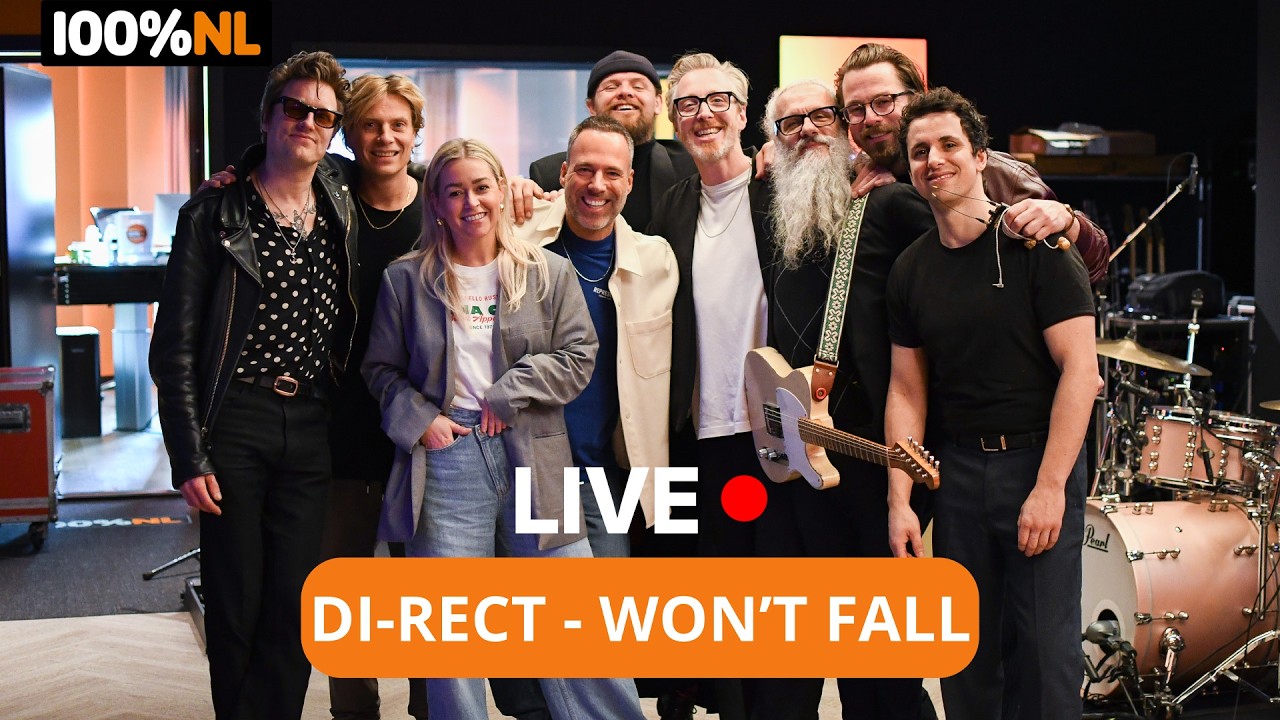 DIRECT speelt Won't Fall LIVE! - 100% NL